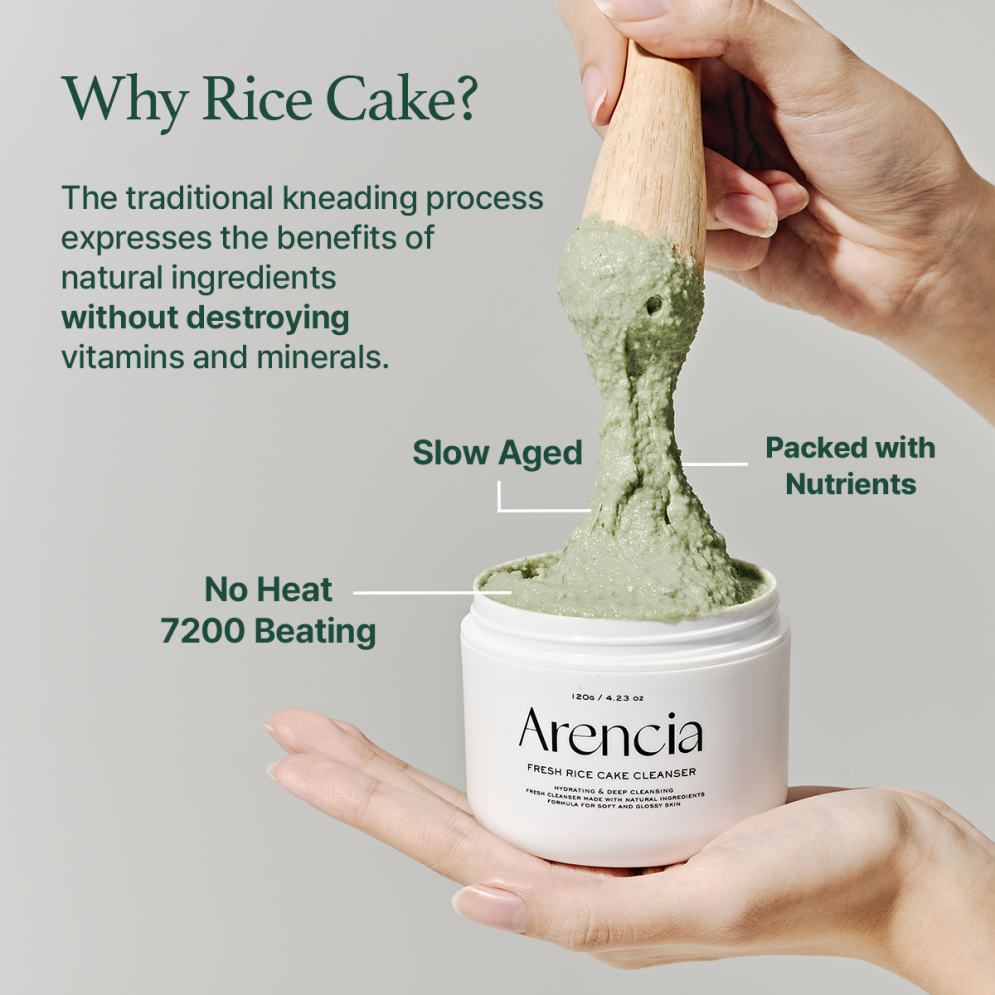 ARENCIA Fresh Green Rice Mochi Cleanser