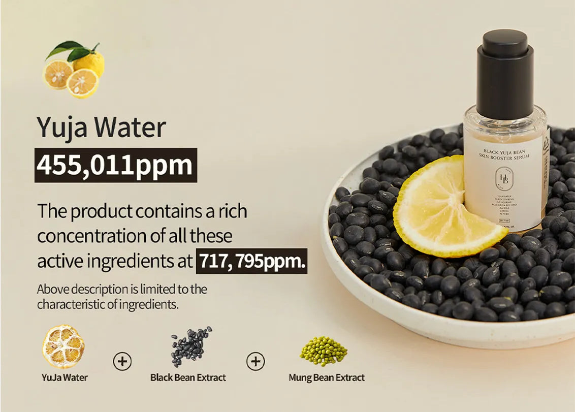 Black Yuja Bean Skin Booster Serum