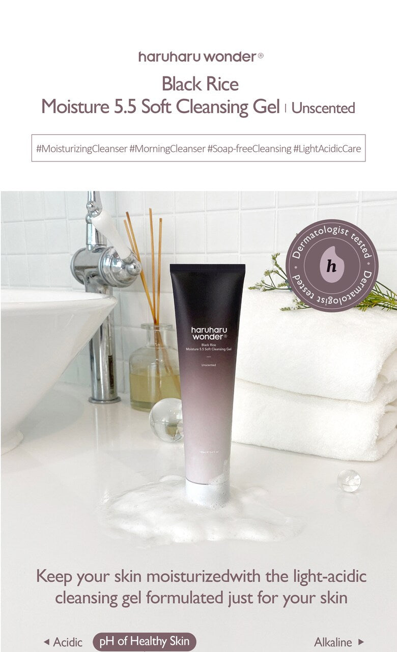 Black Rice Moisture 5.5 Soft Cleansing Gel