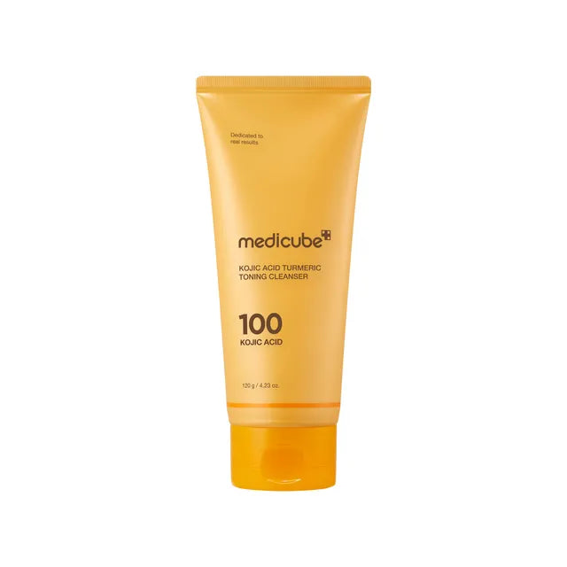 MEDICUBE Kojic Acid Tumeric Toning Cleanser 120G