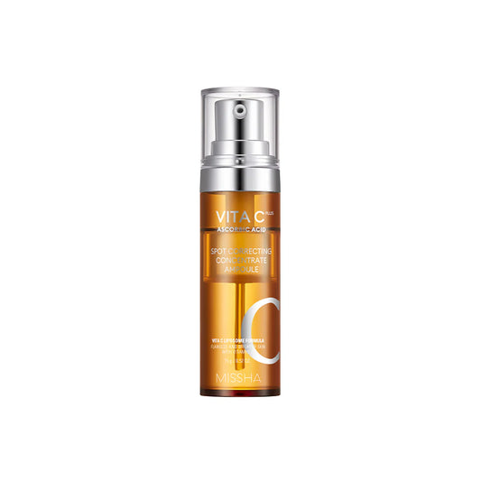 Brightening ampoule with vitamin C, niacinamide & tranexamic acid. Fades dark spots, firms skin & evens tone. Ideal for dull, aging, or acne-marked skin