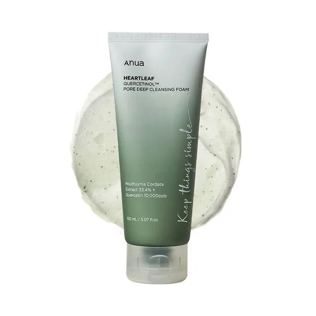 HEARTLEAF QUERCETINOL PORE DEEP CLEANSING FOAM