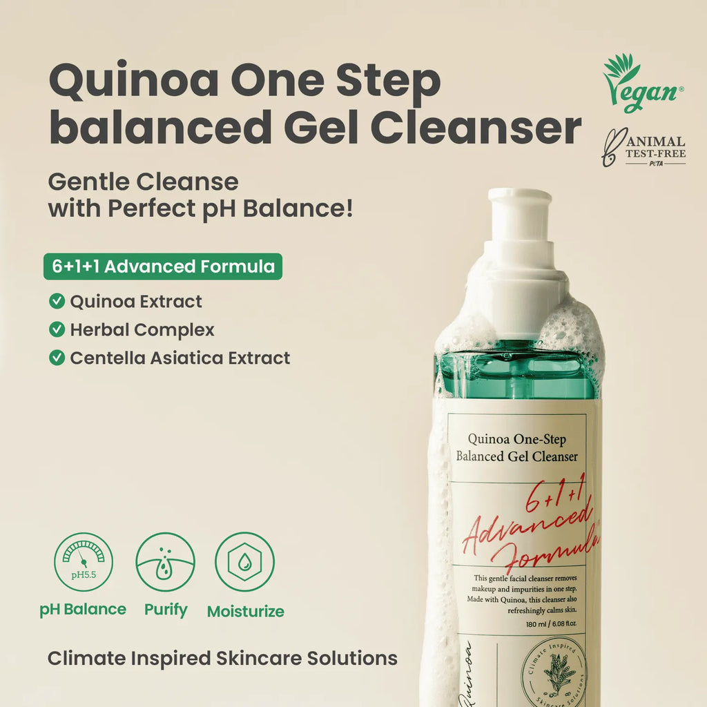 Quinoa One-Step balanced Gel Cleanser