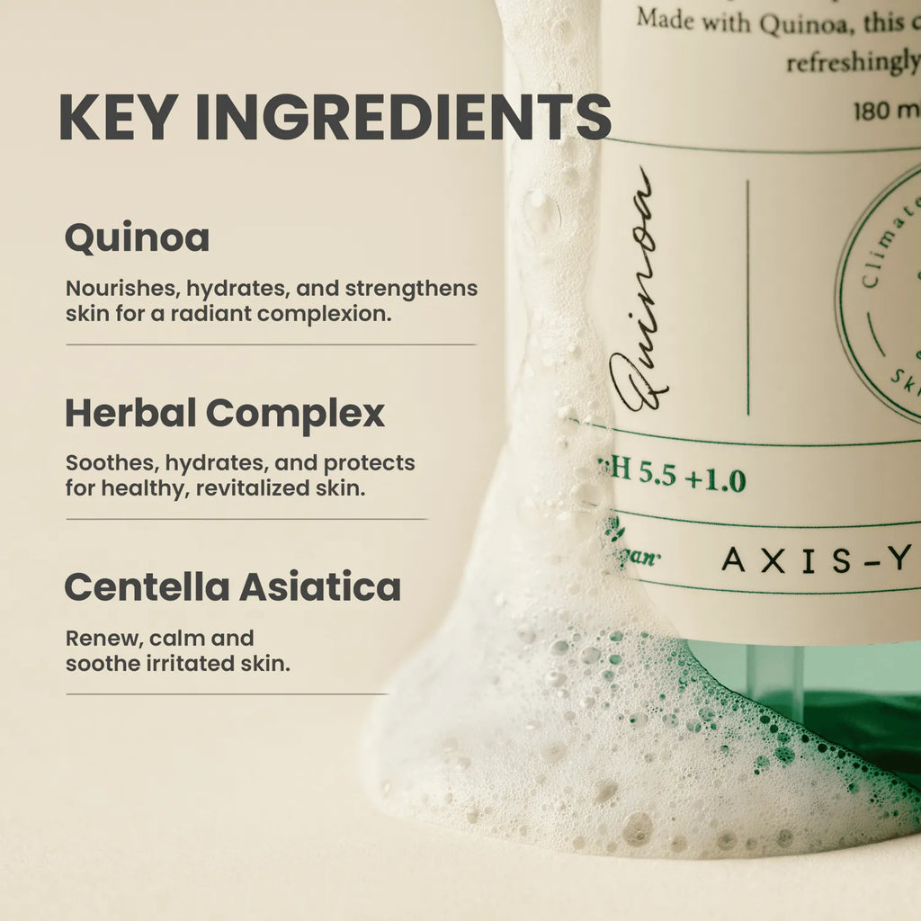 Quinoa One-Step balanced Gel Cleanser