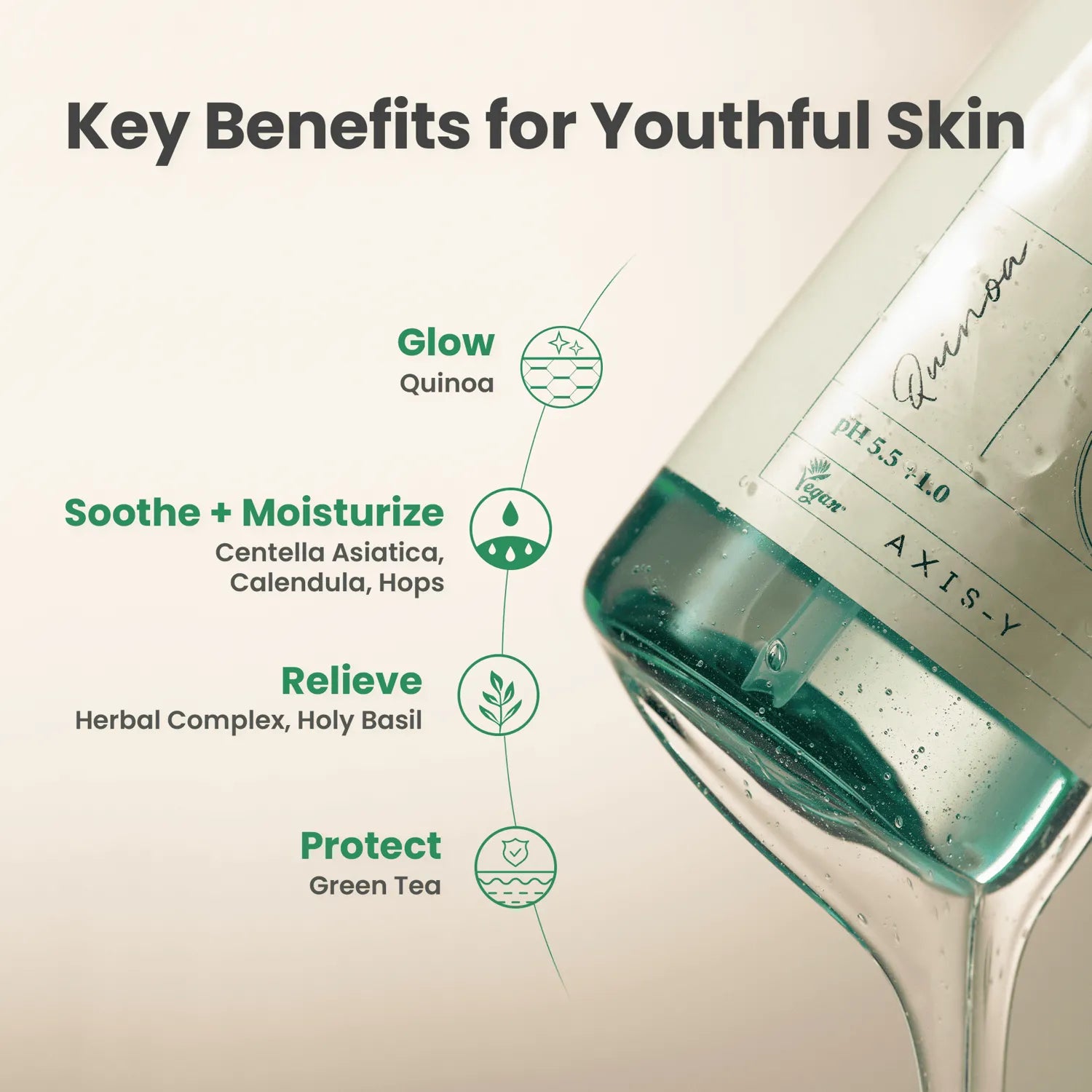 Quinoa One-Step balanced Gel Cleanser