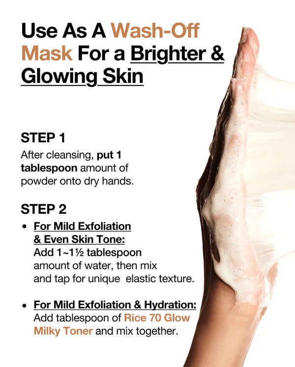 RICE ENZYME BRIGHTENING CLEANSING POWDER