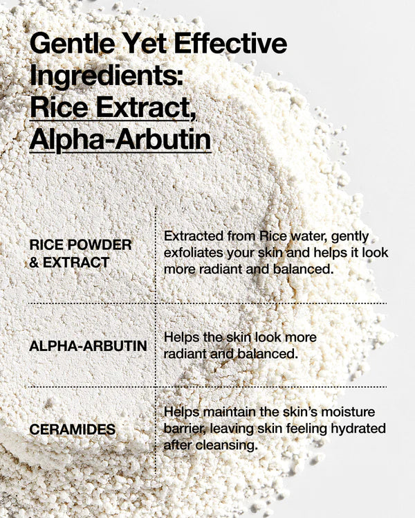 RICE ENZYME BRIGHTENING CLEANSING POWDER
