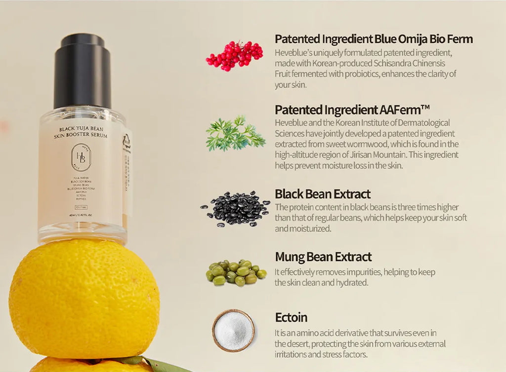 Black Yuja Bean Skin Booster Serum