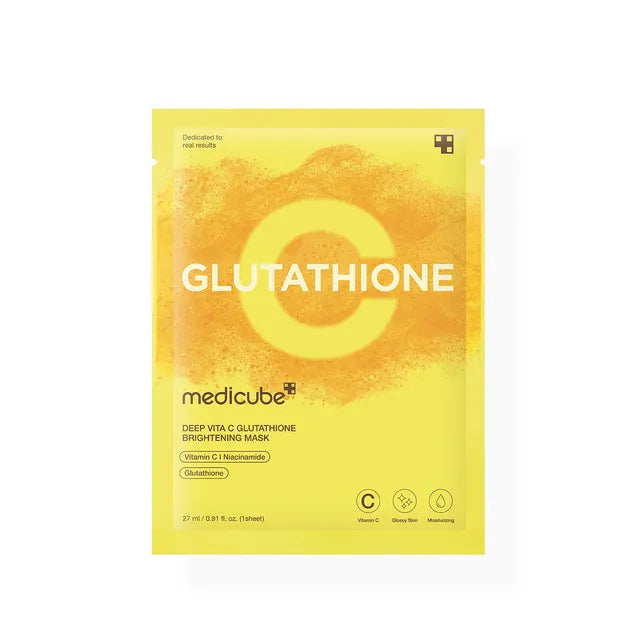 MEDICUBE Deep Vita C Glutathione Brightening Mask