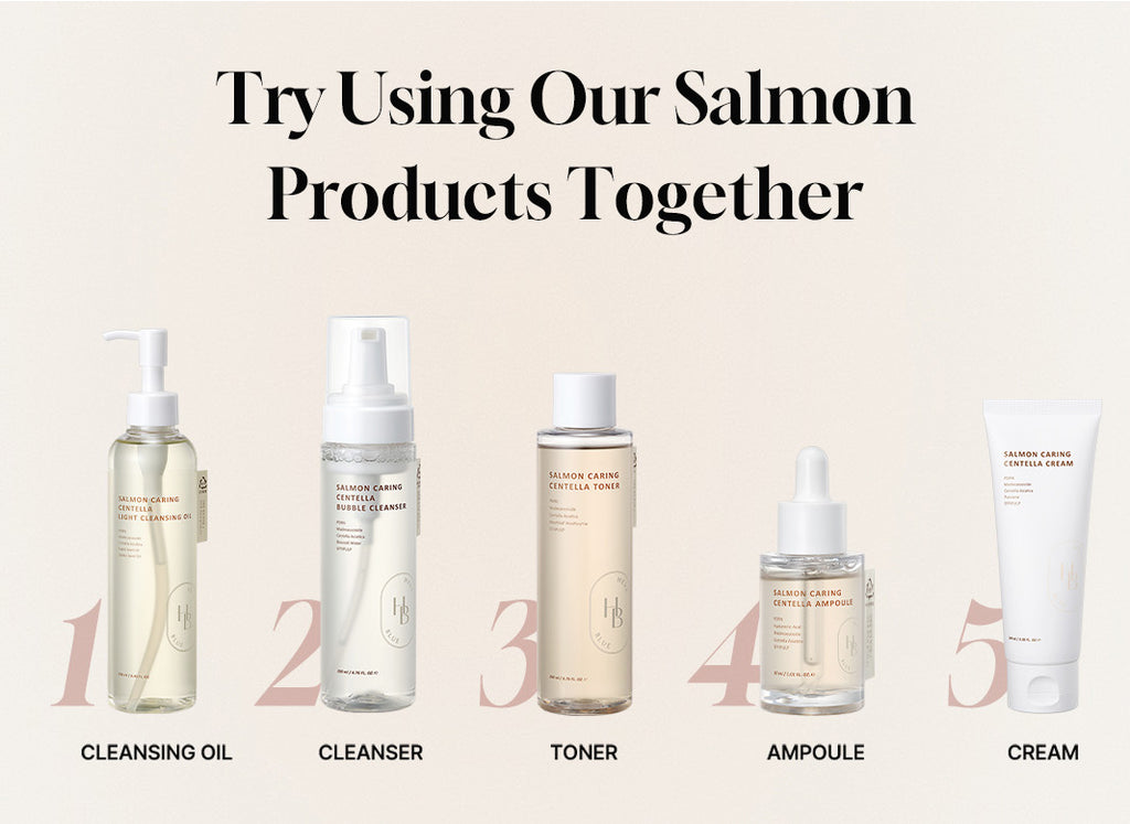 Salmon Caring Centella Light Cleansing Oil
