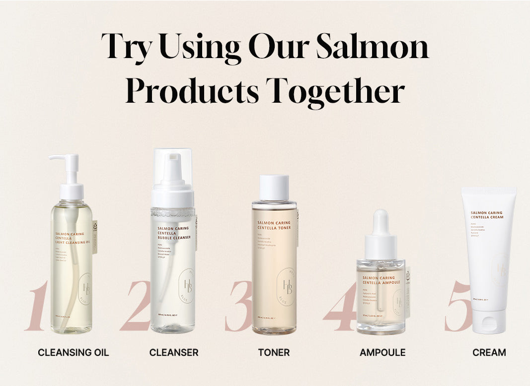Salmon Caring Centella Light Cleansing Oil